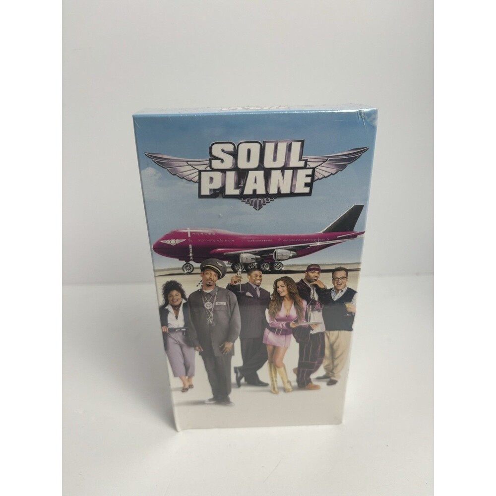 Soul Plane VHS Tape 2004 MGM Snoop Dogg Late Release Movie Film New SEALED
